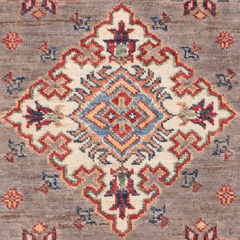 Kazak Teppich 78x127cm - Orientteppich - taupe