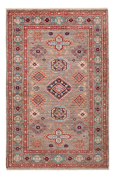 Kazak Teppich 77x123cm - Orientteppich - taupe