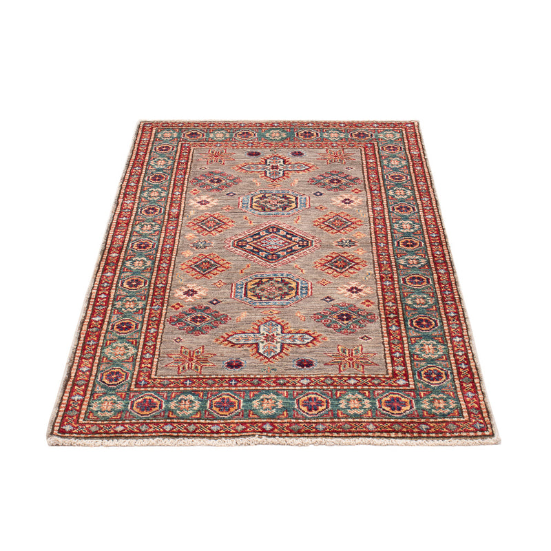Kazak Teppich 76x120cm - Orientteppich - hellbraun