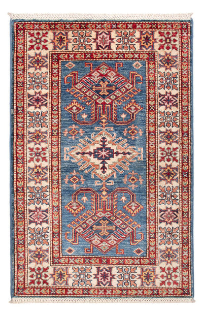 Kazak Teppich 82x125cm - Orientteppich - blau
