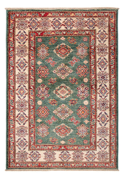 Kazak Teppich 80x118cm - Orientteppich - grün