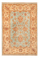 Ziegler Teppich 63x91cm - Orientteppich - hellblau