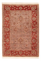Ziegler Teppich 60x86cm - Orientteppich - hellchoco