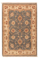 Ziegler Teppich 60x90cm - Orientteppich - schwarz