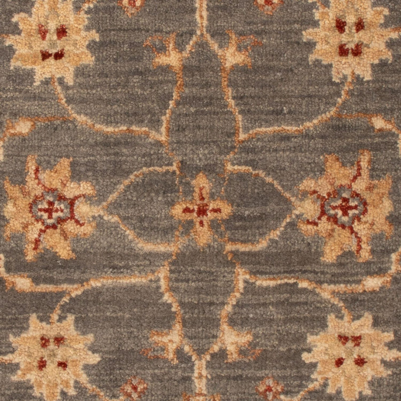 Ziegler Teppich 60x90cm - Orientteppich - schwarz