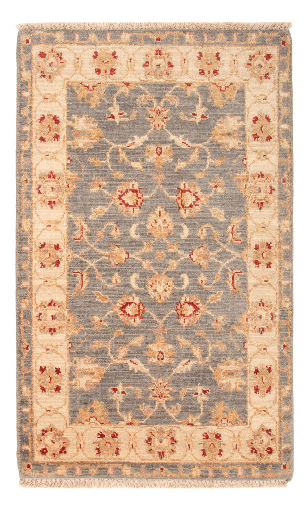 Ziegler Teppich 60x90cm - Orientteppich - hellgrau