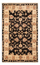 Ziegler Teppich 60x90cm - Orientteppich - schwarz