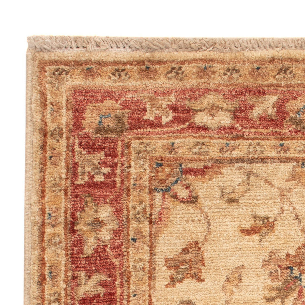 Ziegler Teppich 51x72cm - Orientteppich - beige
