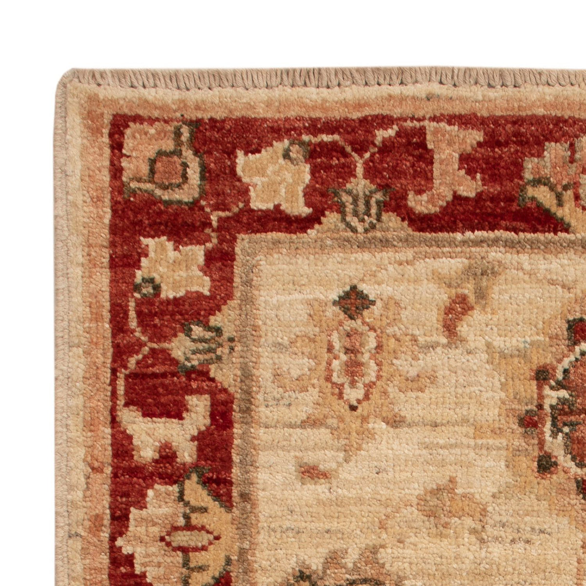 Ziegler Teppich 58x78cm - Orientteppich - beige