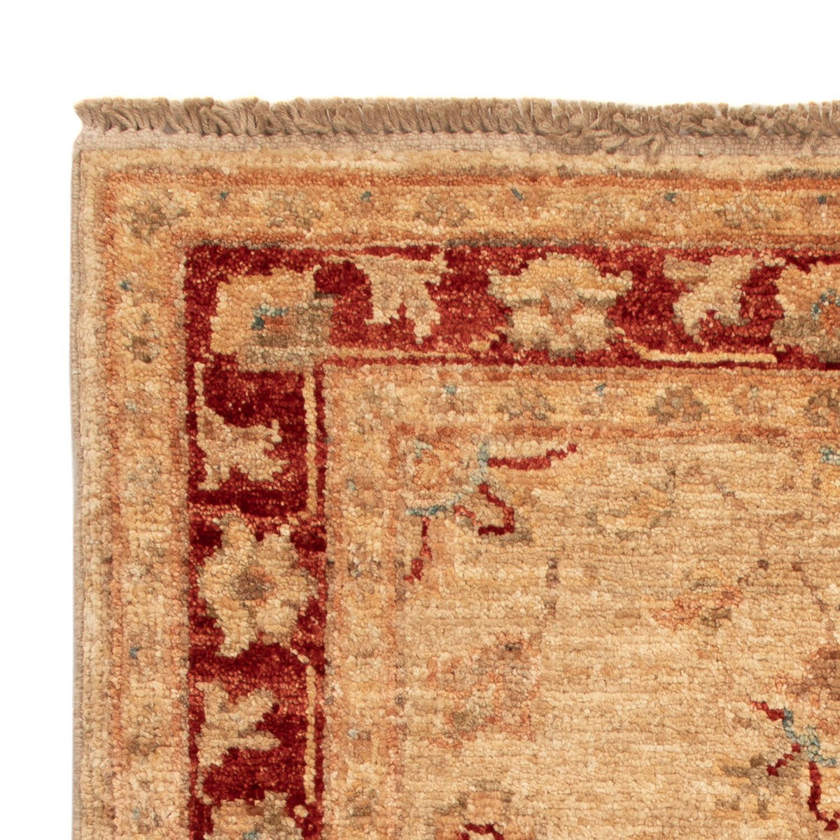 Ziegler Teppich 52x67cm - Orientteppich - beige