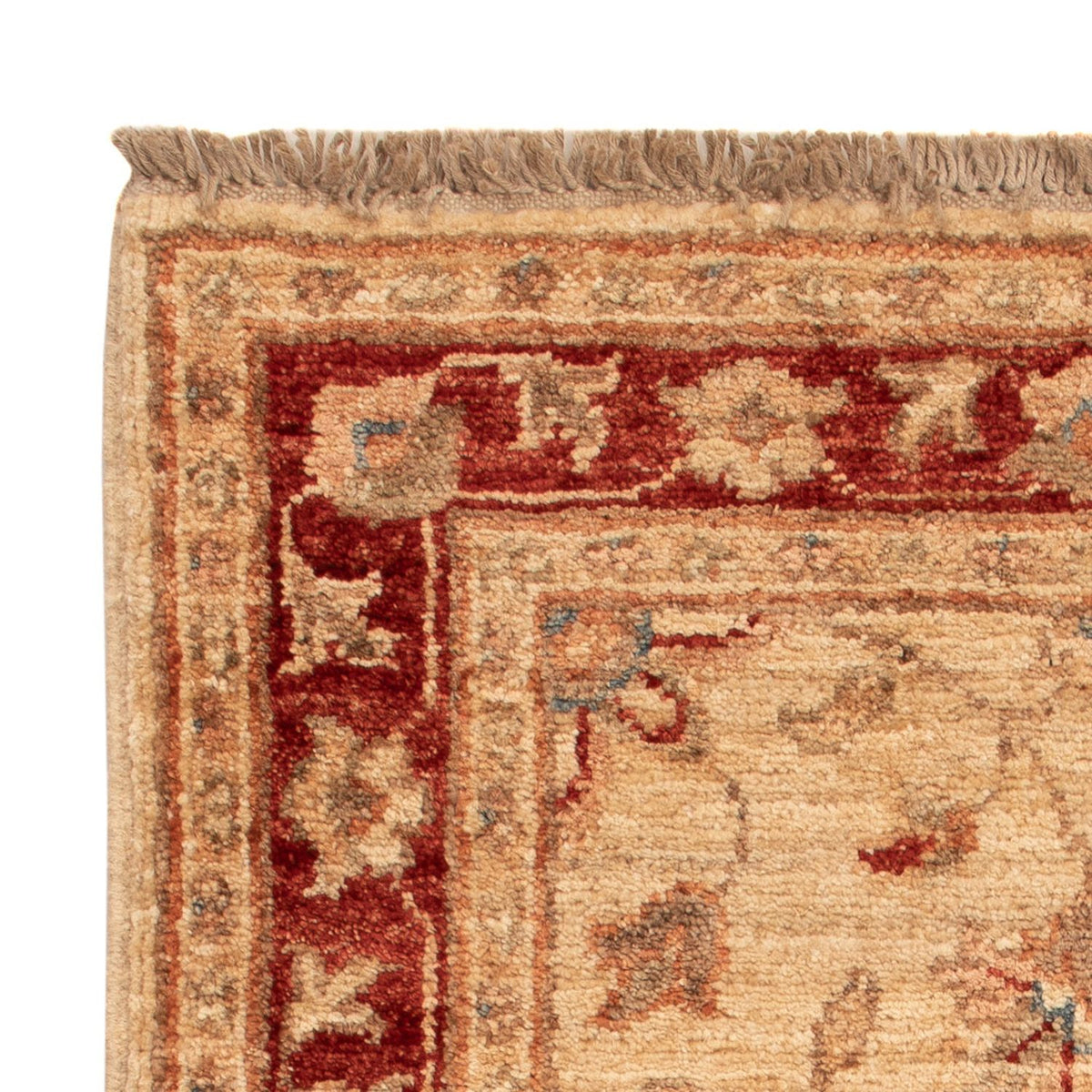 Ziegler Teppich 51x70cm - Orientteppich - beige