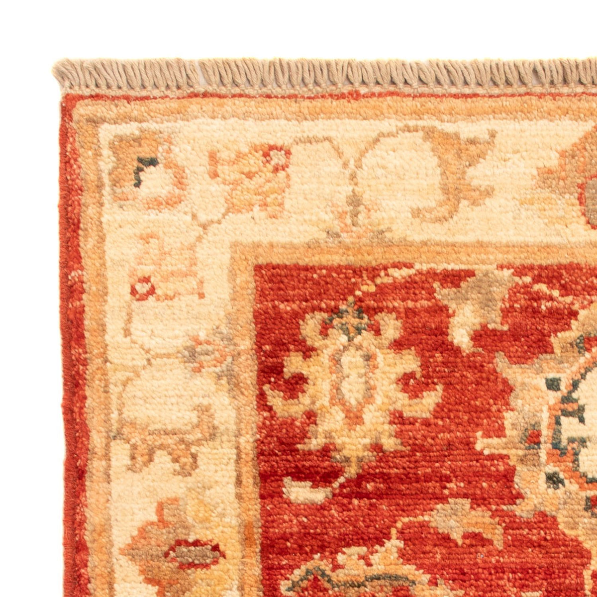 Ziegler Teppich 51x63cm - Orientteppich - rot