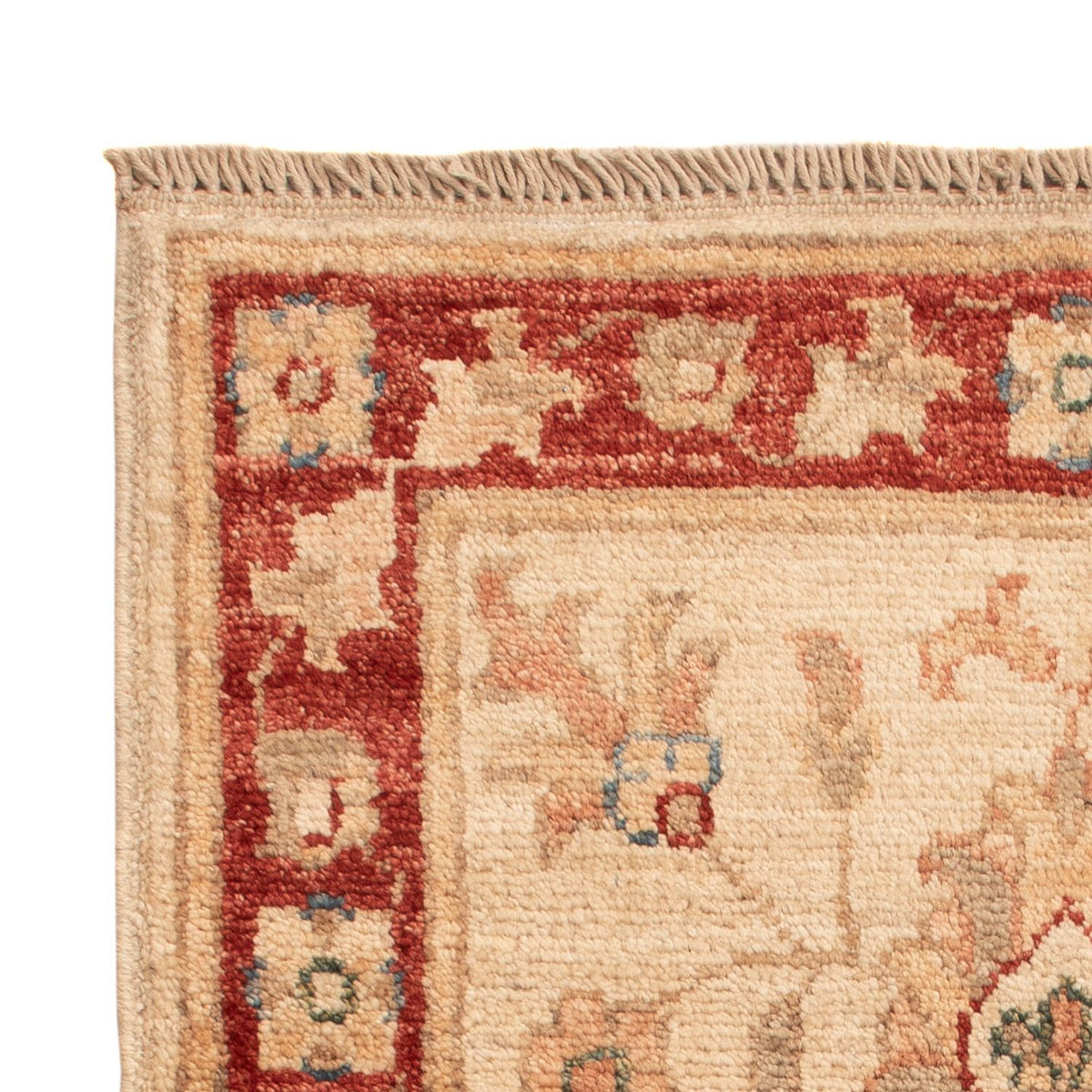 Ziegler Teppich 51x75cm - Orientteppich - beige