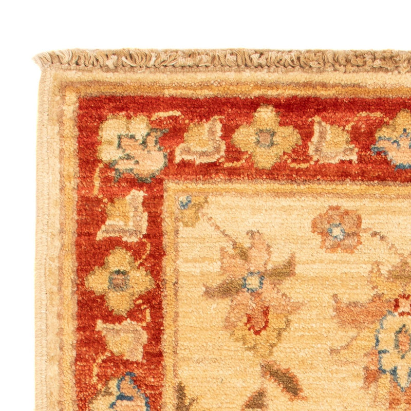 Ziegler Teppich 50x72cm - Orientteppich - hellbeige