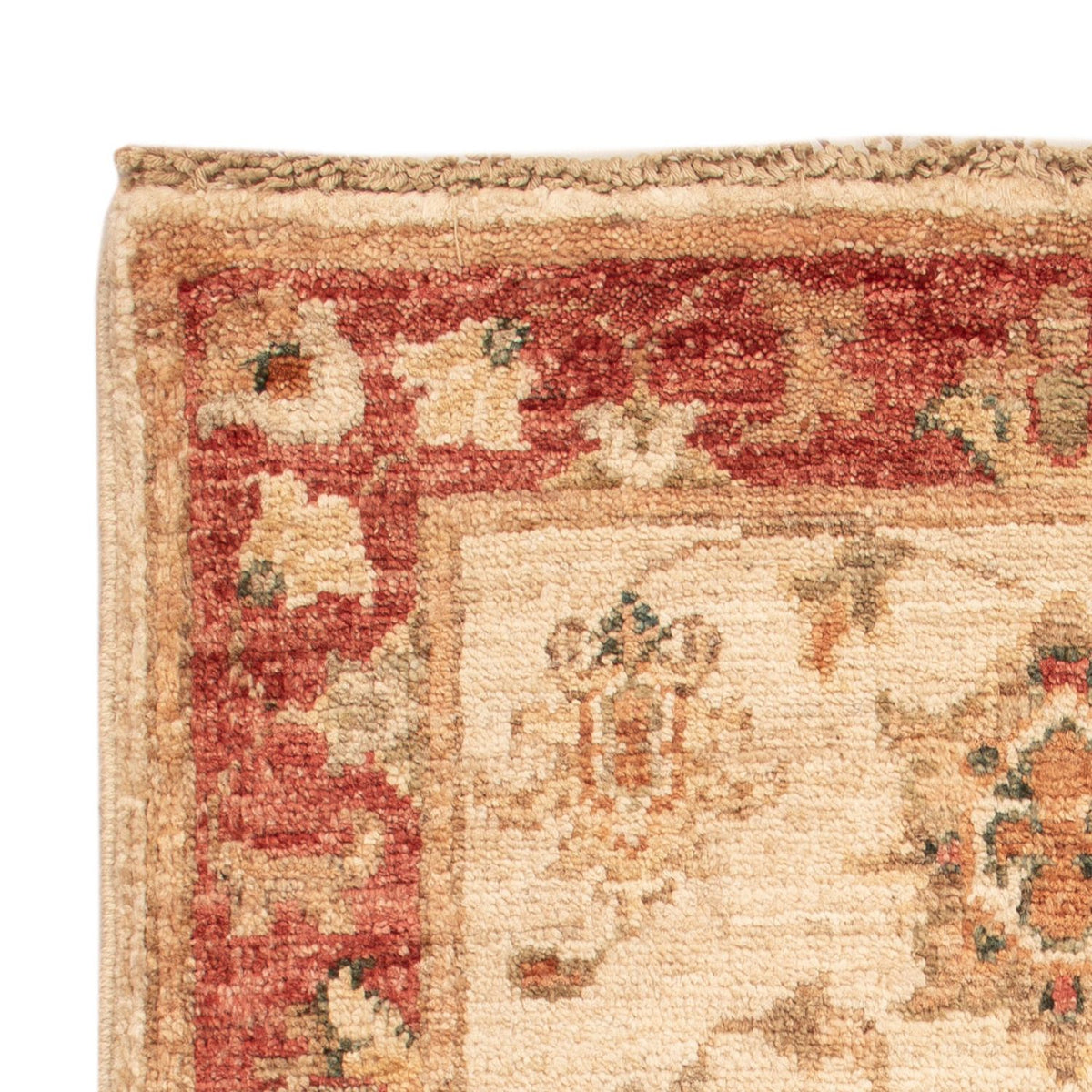 Ziegler Teppich 52x67cm - Orientteppich - beige