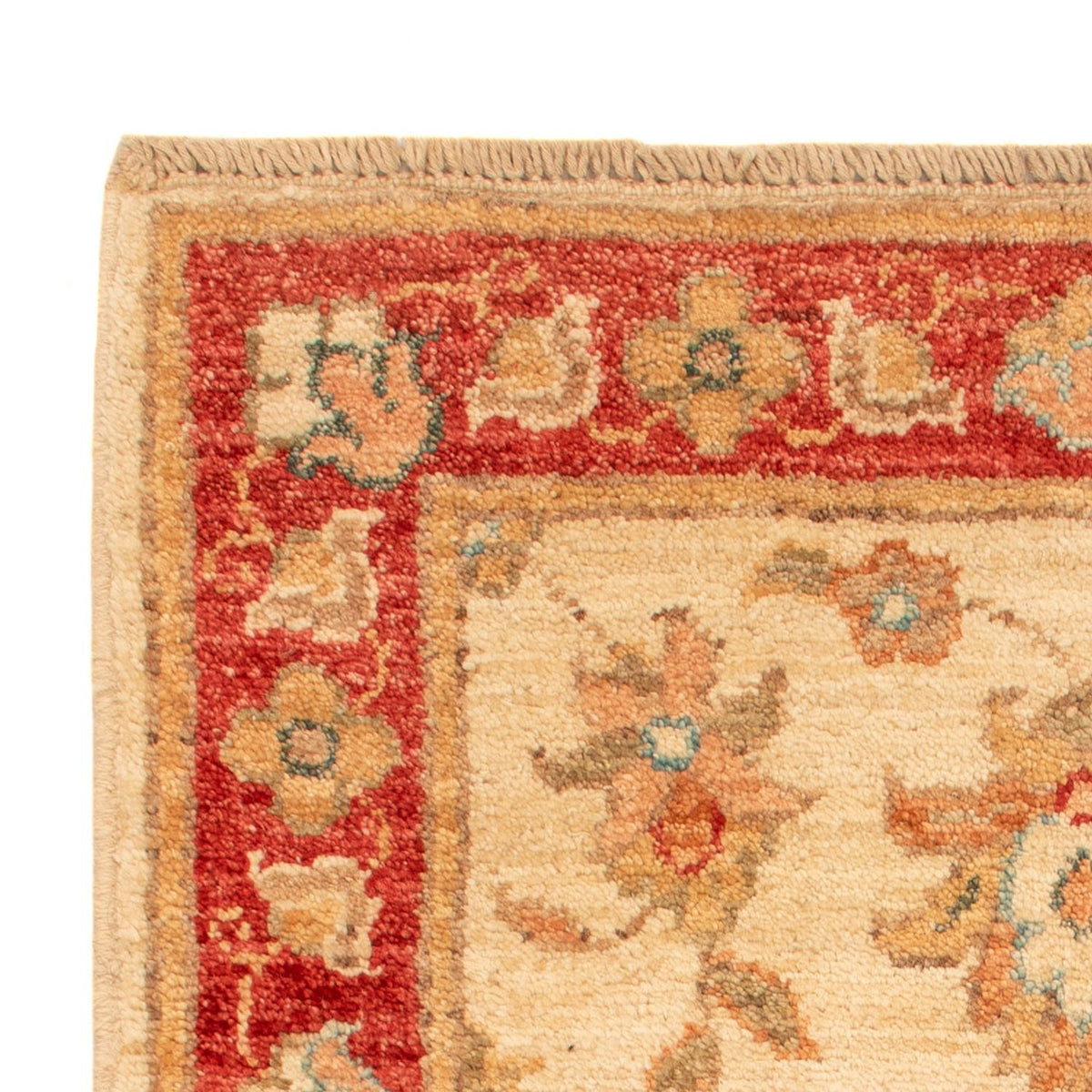 Ziegler Teppich 53x73cm - Orientteppich - beige