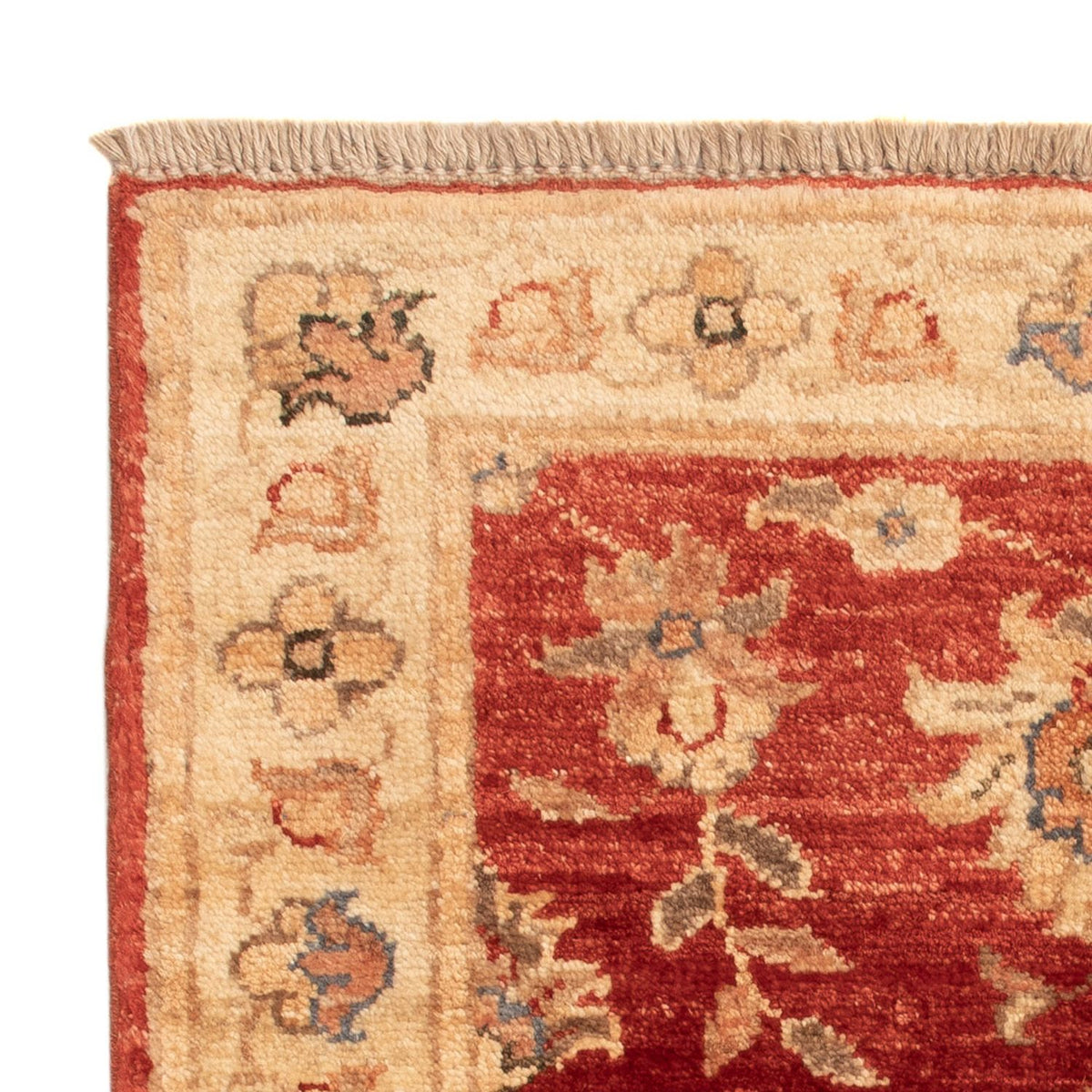Ziegler Teppich 52x63cm - Orientteppich - rot