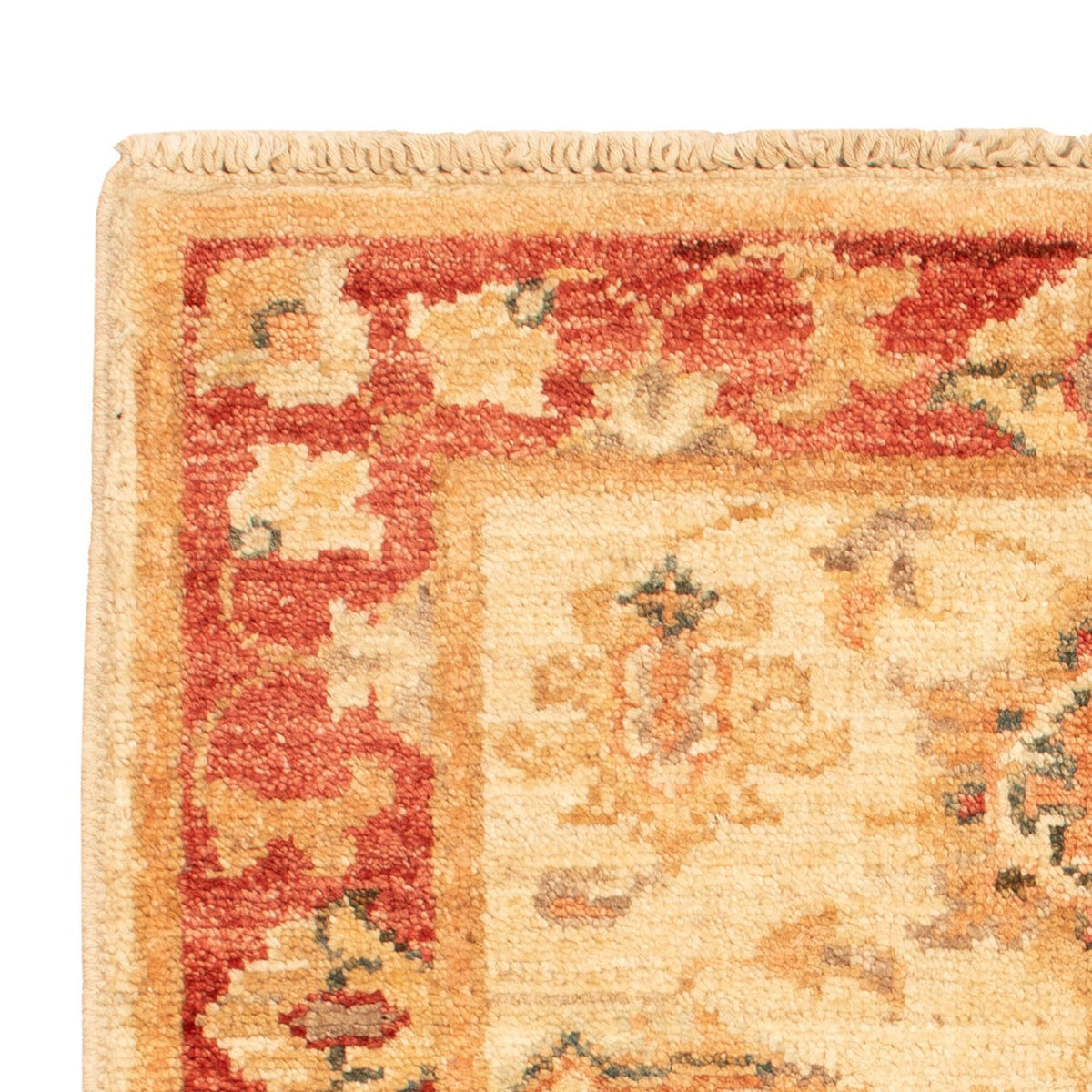 Ziegler Teppich 51x66cm - Orientteppich - beige