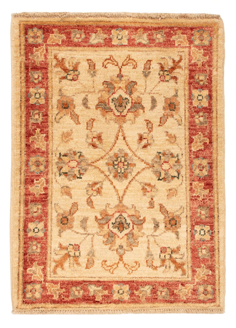 Ziegler Teppich 53x72cm - Orientteppich - beige
