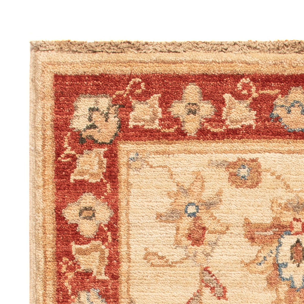 Ziegler Teppich 51x70cm - Orientteppich - beige