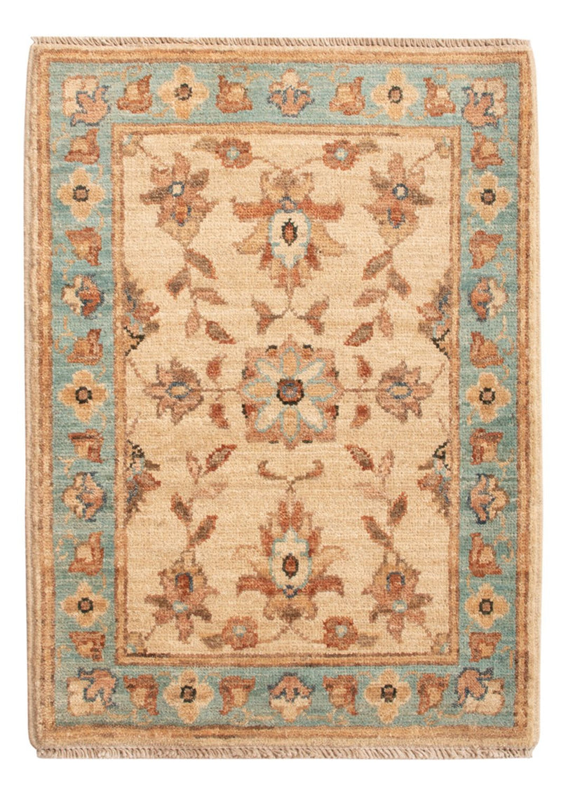 Ziegler Teppich 51x70cm - Orientteppich - beige