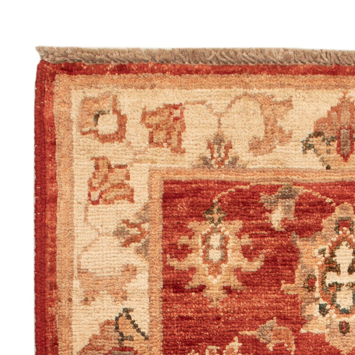 Ziegler Teppich 47x67cm - Orientteppich - rot