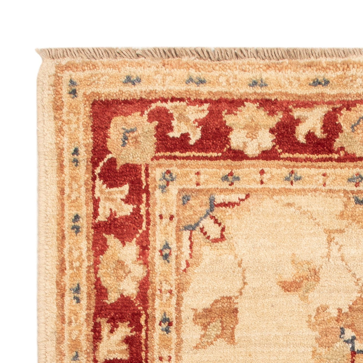 Ziegler Teppich 53x79cm - Orientteppich - beige