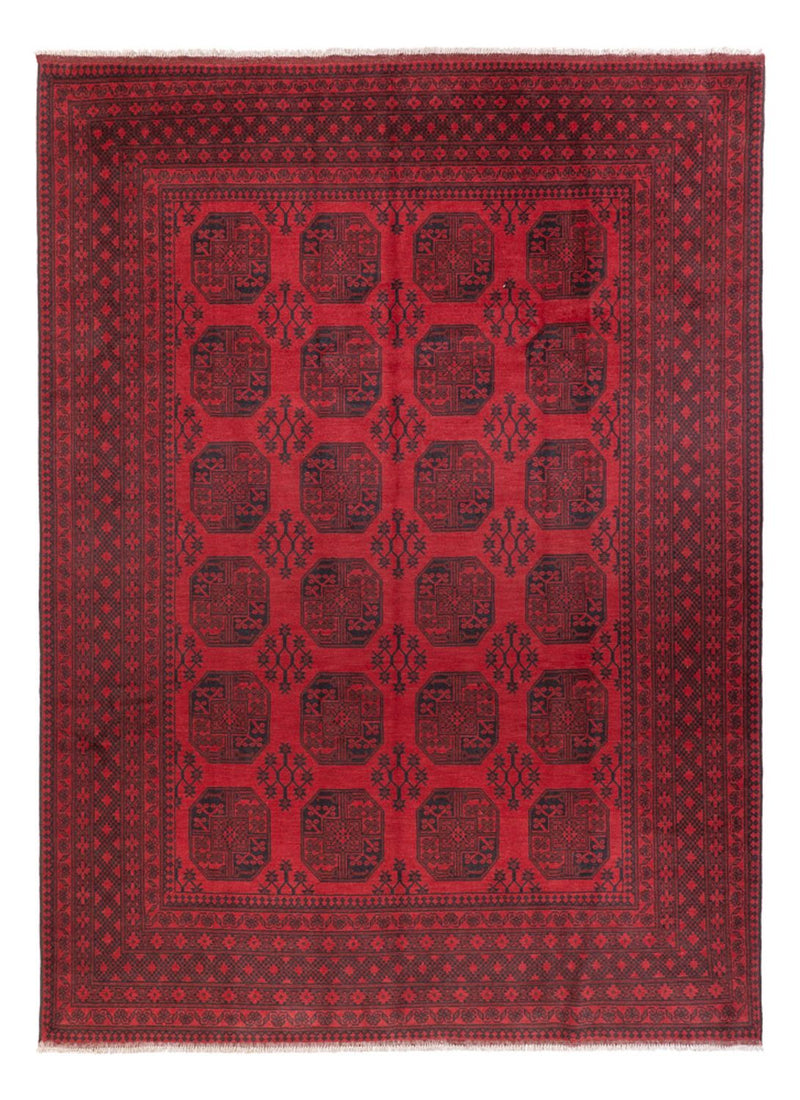 Afghan Teppich - Filpa - 246 x 346 cm - rot