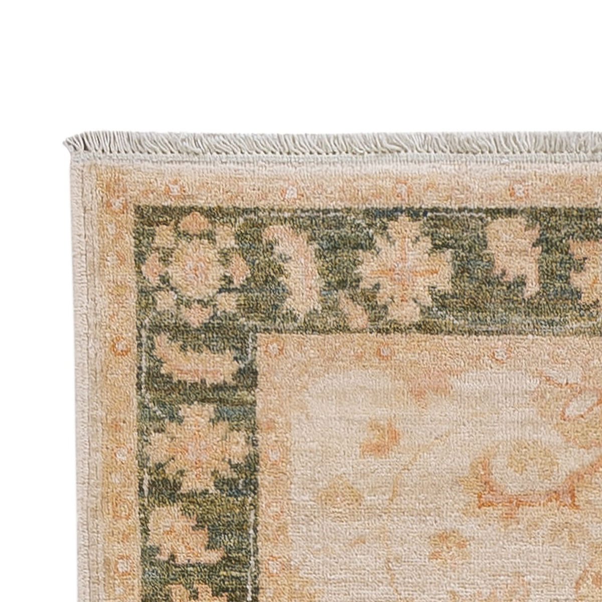 Ziegler Teppich 85x189cm - Orientteppich - creme