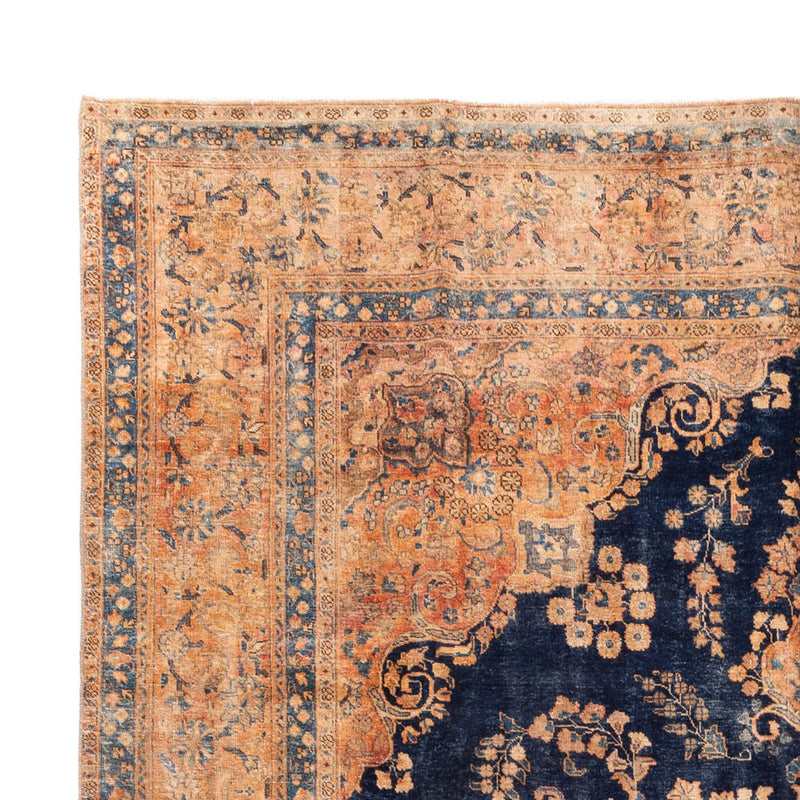 Vintage Teppich 286x387cm - dunkelblau
