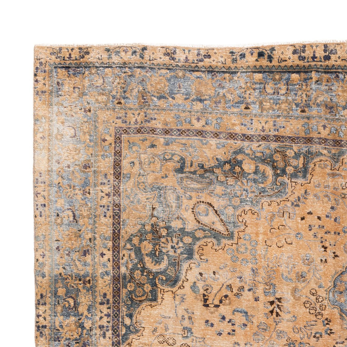 Vintage Teppich - 283 x 362 cm - dunkelbeige