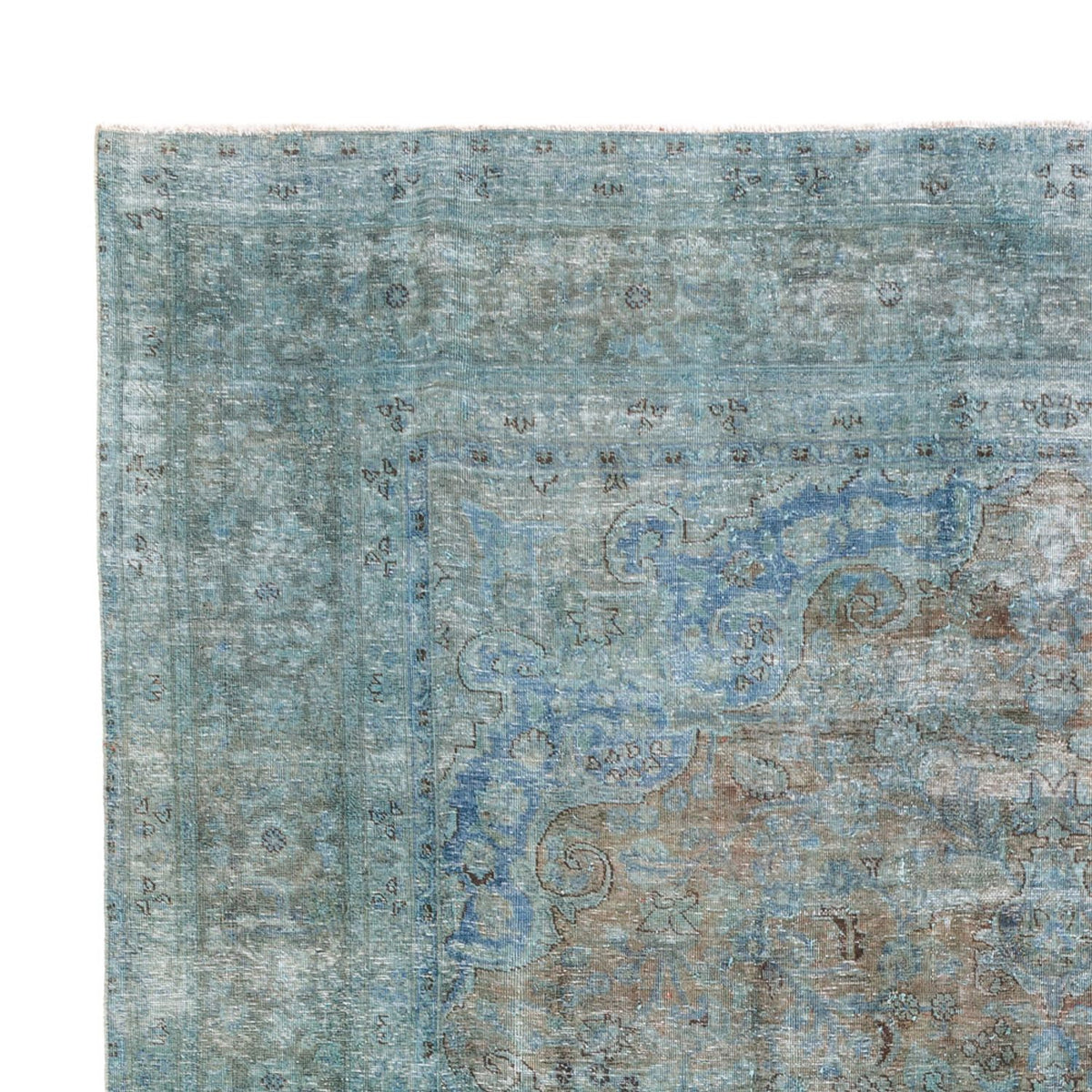 Vintage Teppich 285x375cm - dunkelblau