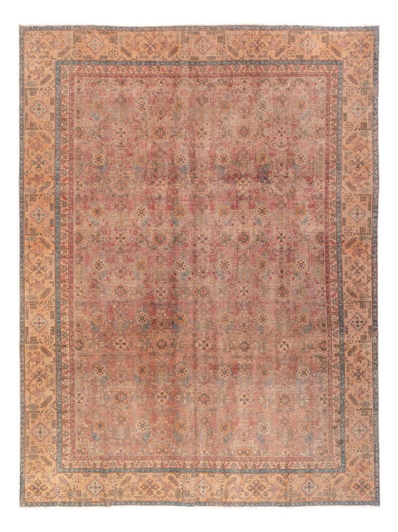 Vintage Teppich 273x364cm - dunkelbeige