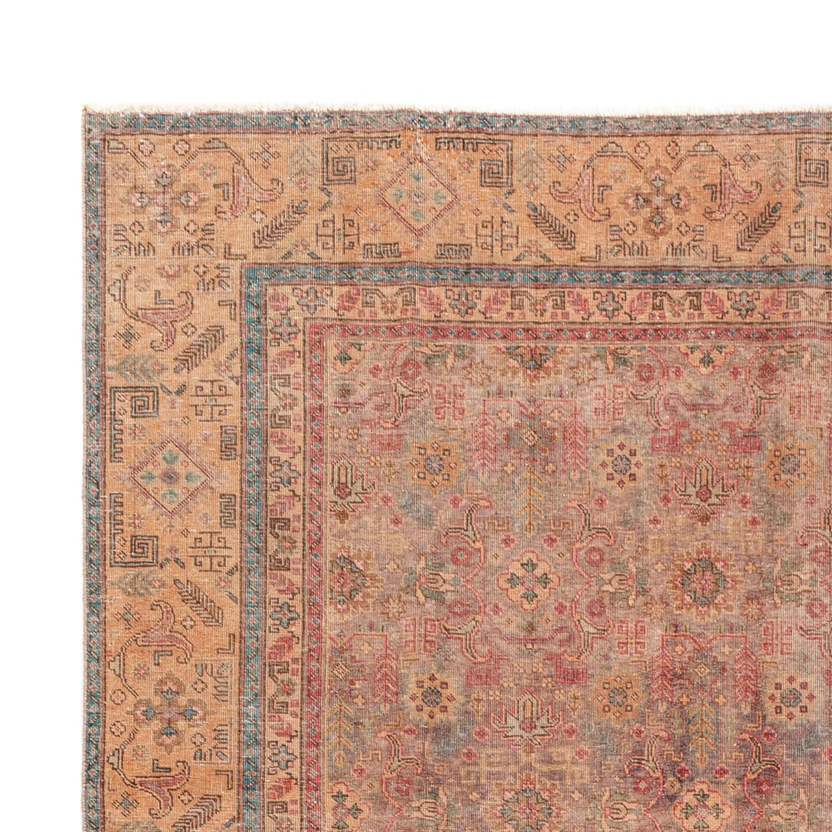 Vintage Teppich 273x364cm - dunkelbeige