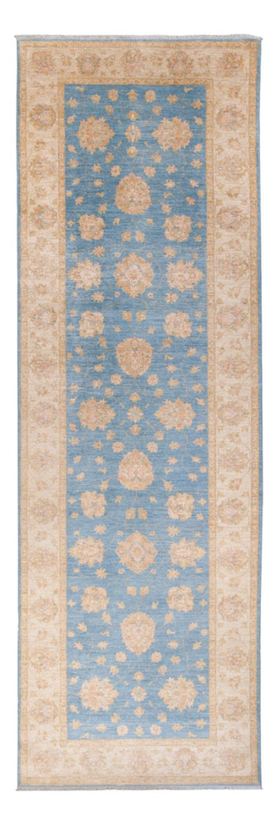 Ziegler Teppich 124x394cm - Orientteppich - blau