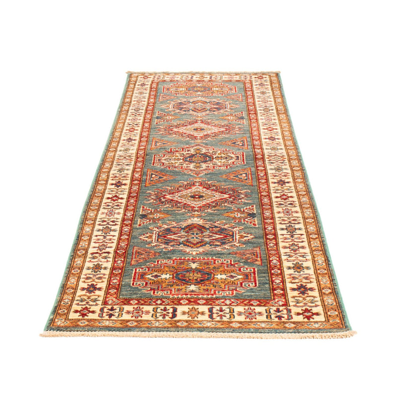 Läufer Ziegler - Kazak - 75 x 246 cm - mehrfarbig
