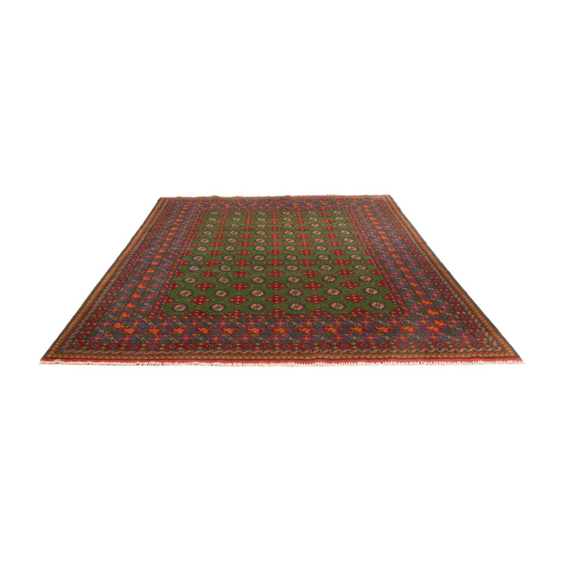 Afghan Teppich - Filpa - 200 x 298 cm - grün
