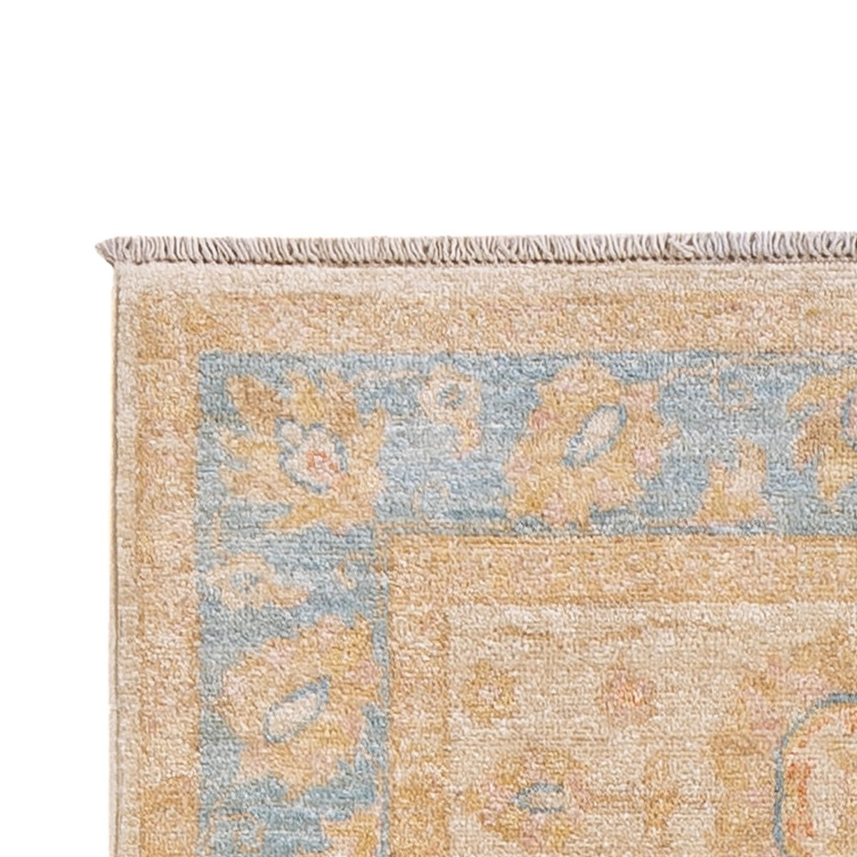 Ziegler Teppich 79x300cm - Orientteppich - beige