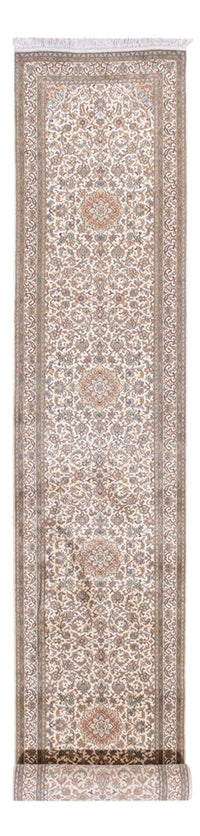 Läufer Seiden - Kaschmir Seide - 79 x 480 cm - creme – product image