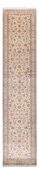 Kaschmir Seide Teppich 94x444cm - Orientteppich - beige