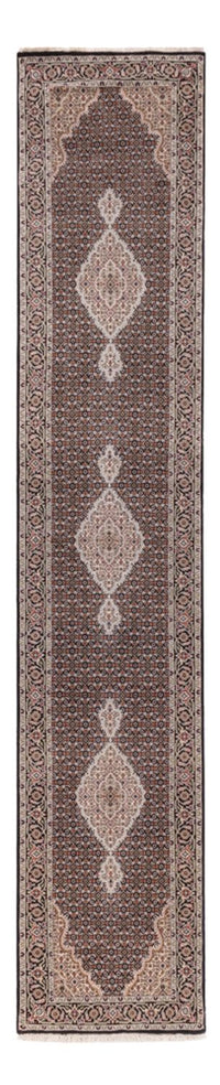 Indo Täbriz Teppich 82x406cm - Orientteppich - anthrazit – product image