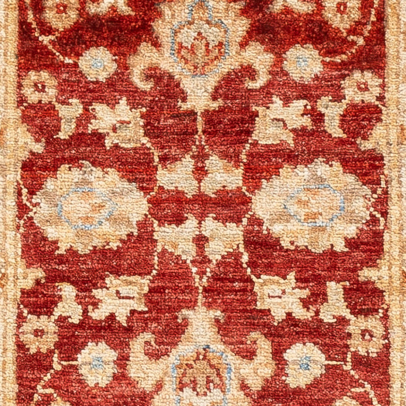Ziegler Teppich 50x135cm - Orientteppich - rot