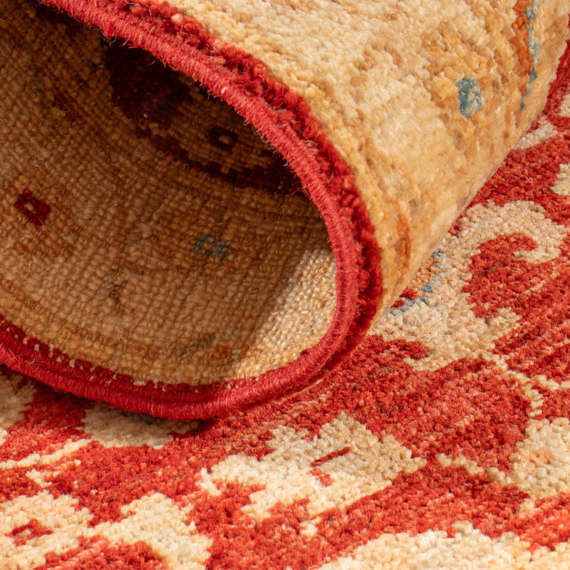 Ziegler Teppich 50x135cm - Orientteppich - rot