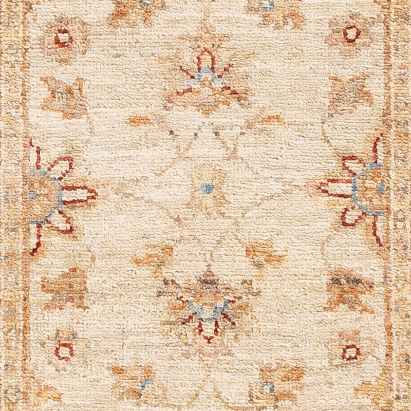 Ziegler Teppich 52x140cm - Orientteppich - beige