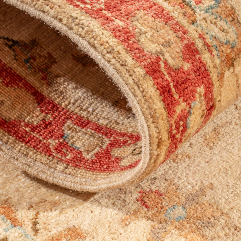 Ziegler Teppich 48x144cm - Orientteppich - beige