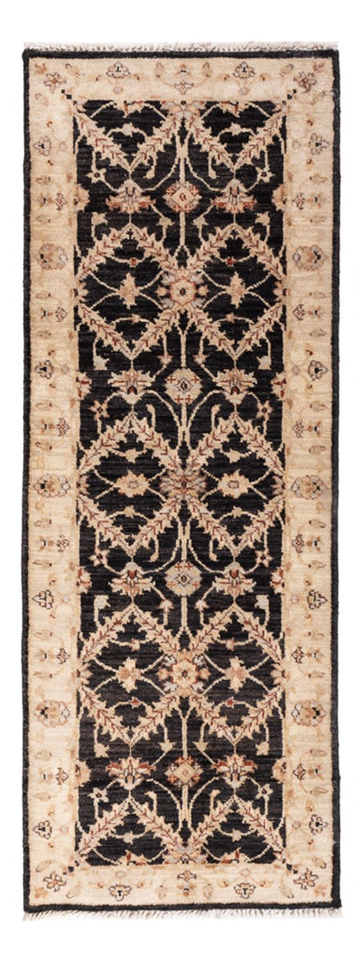 Ziegler Teppich 50x150cm - Orientteppich - dunkelblau