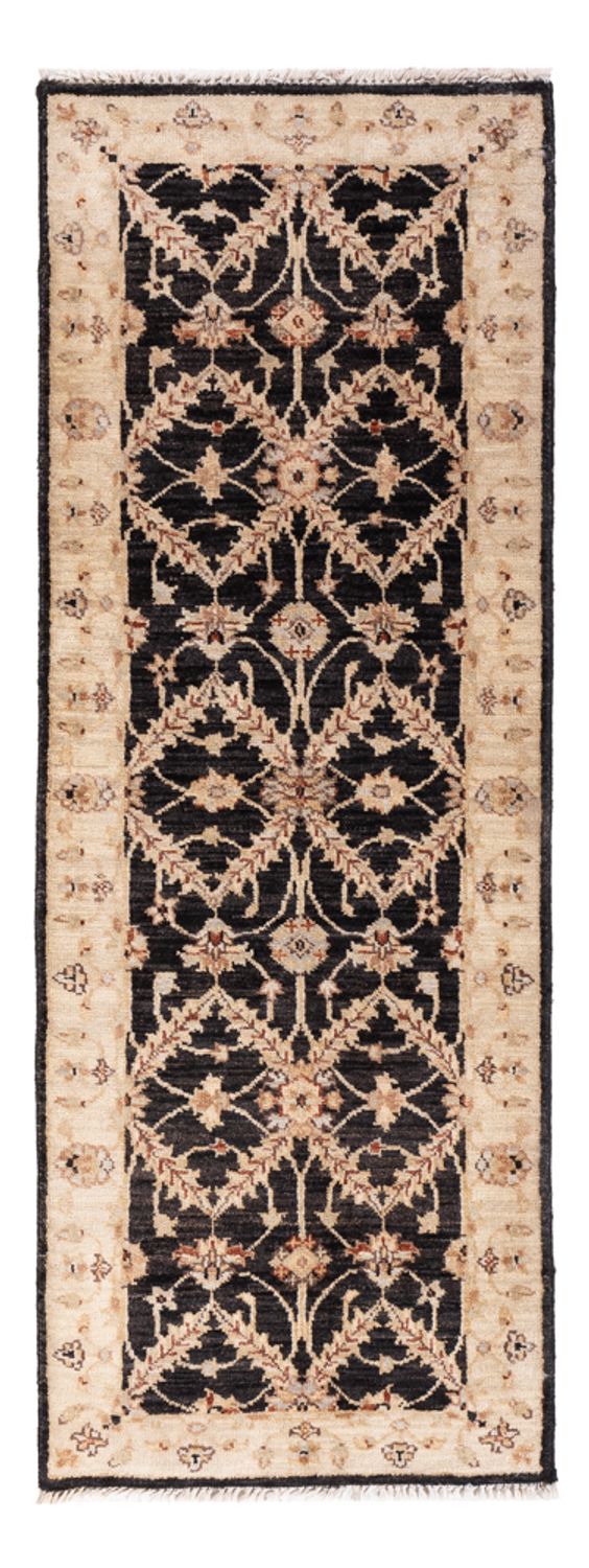 Ziegler Teppich 50x150cm - Orientteppich - dunkelblau