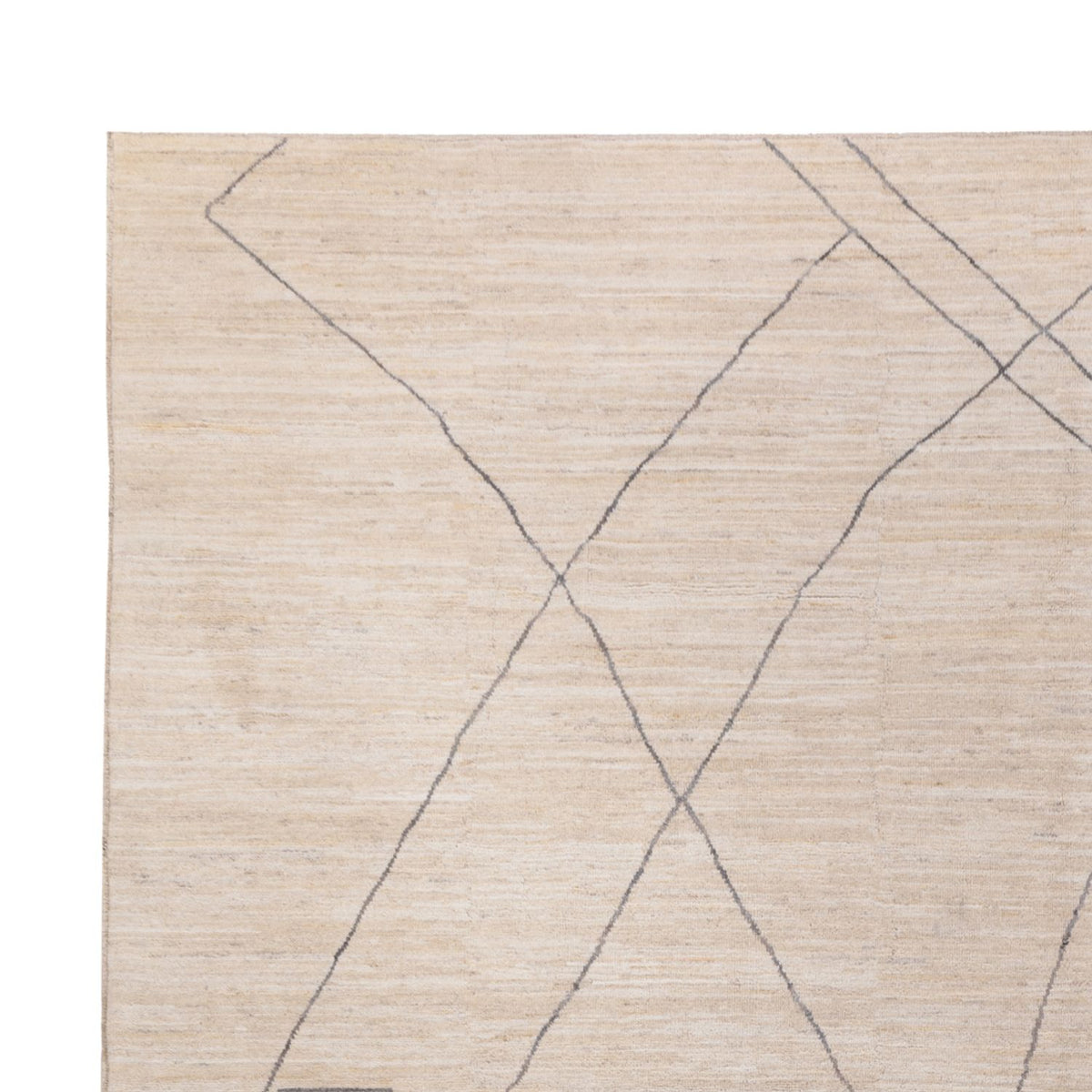 Designer Teppich - 310 x 410 cm - hellblau