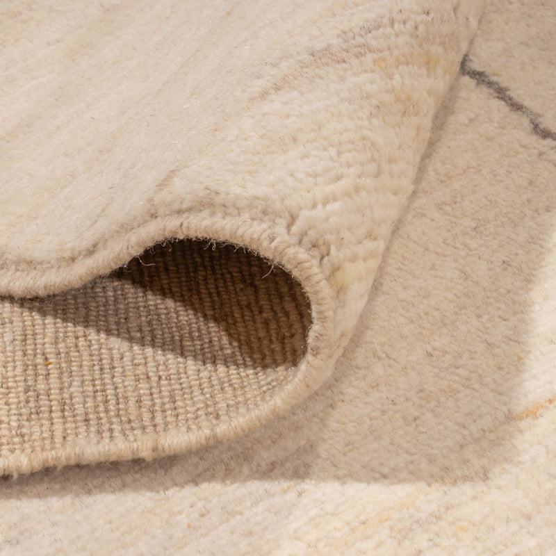 Designer Teppich - 310 x 410 cm - hellblau