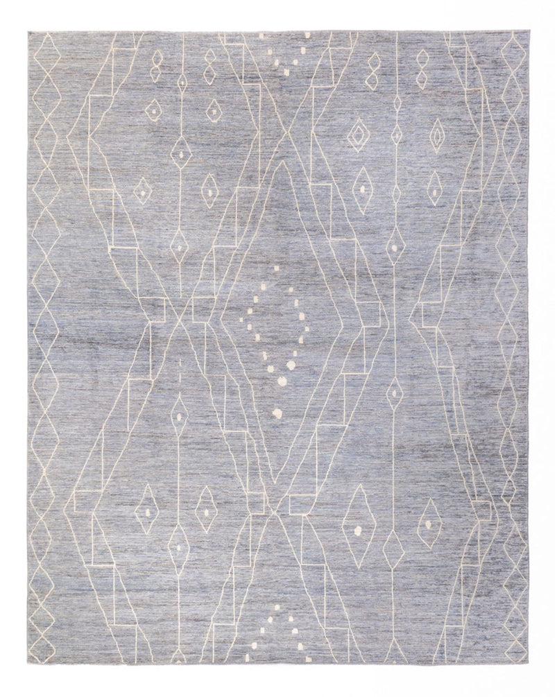 Designer Teppich - 318 x 410 cm - grau